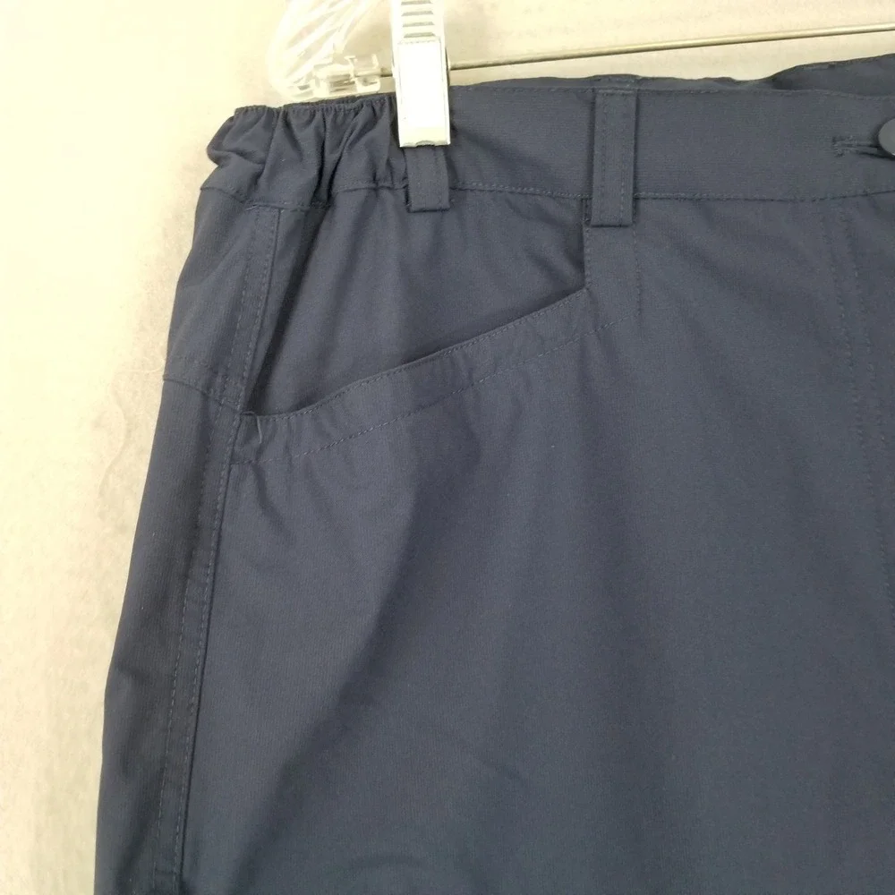 Aero Tech Designs Shorts Mens XL Navy Blue Cyclewear SF600 Nylon Spandex Cargo